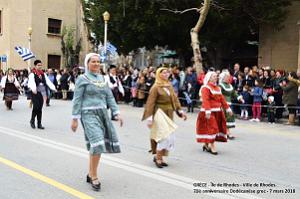 118- Rhodes- Defile Dodecanese grec